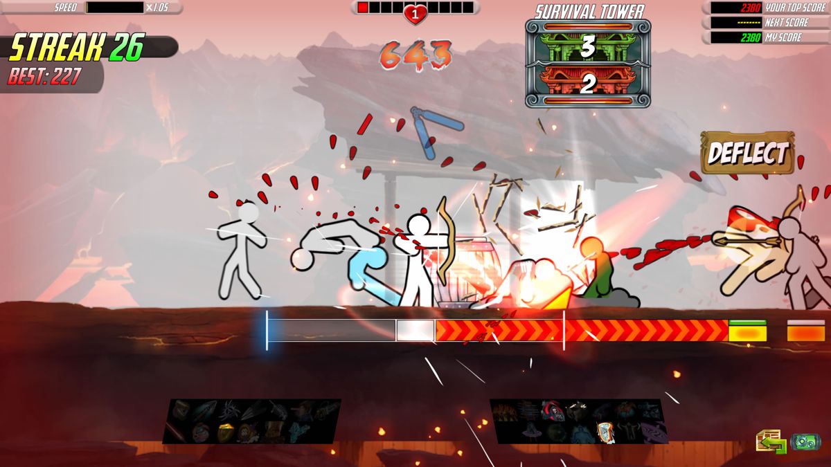 One Finger Death Punch 2 screenshot 2 for Playstation 4